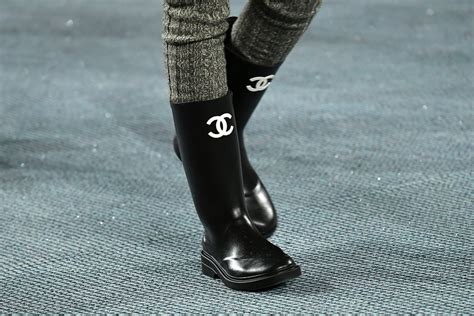 chanel rain boots 2023|chanel rain boots price.